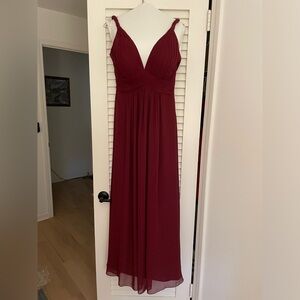 Azazie Maren full length formal dress.